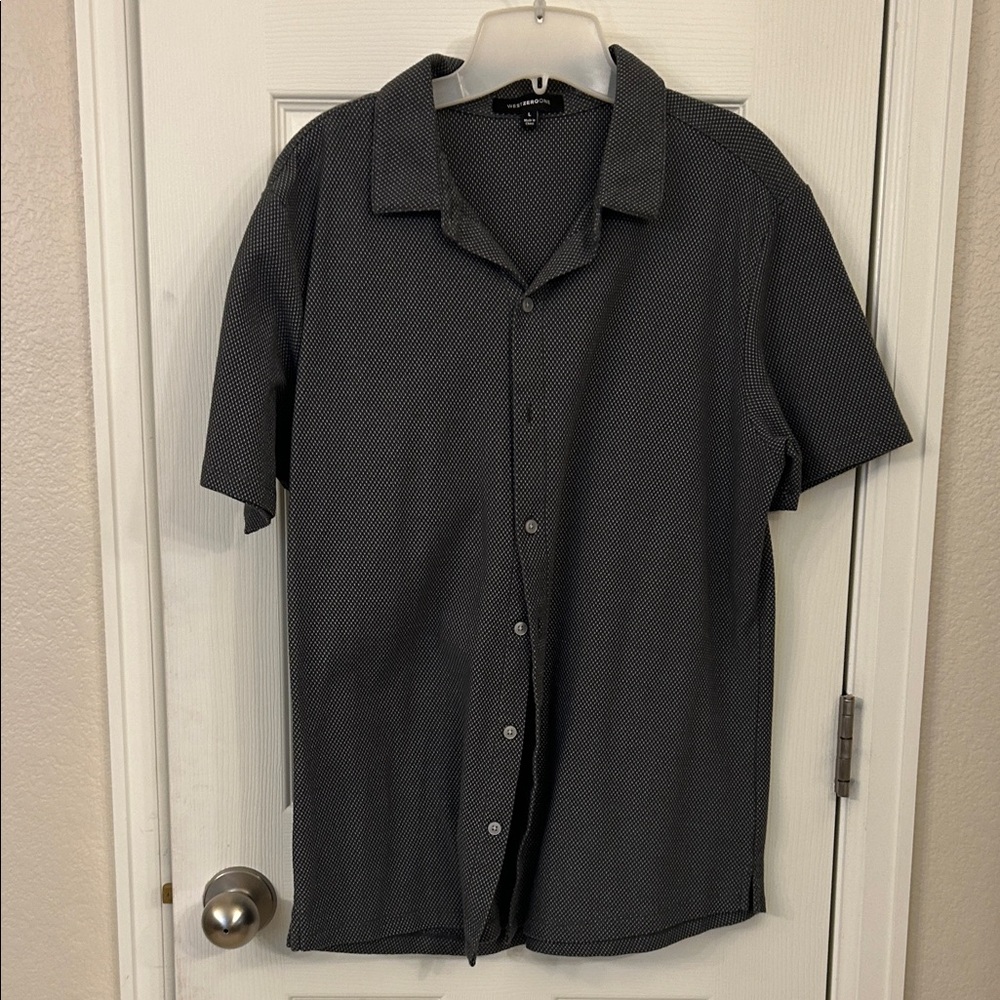 Men's olive free  Short Sleeve Shirt